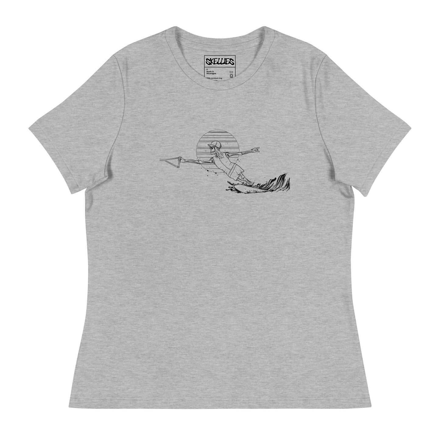 Slalom Cut Line Women's T