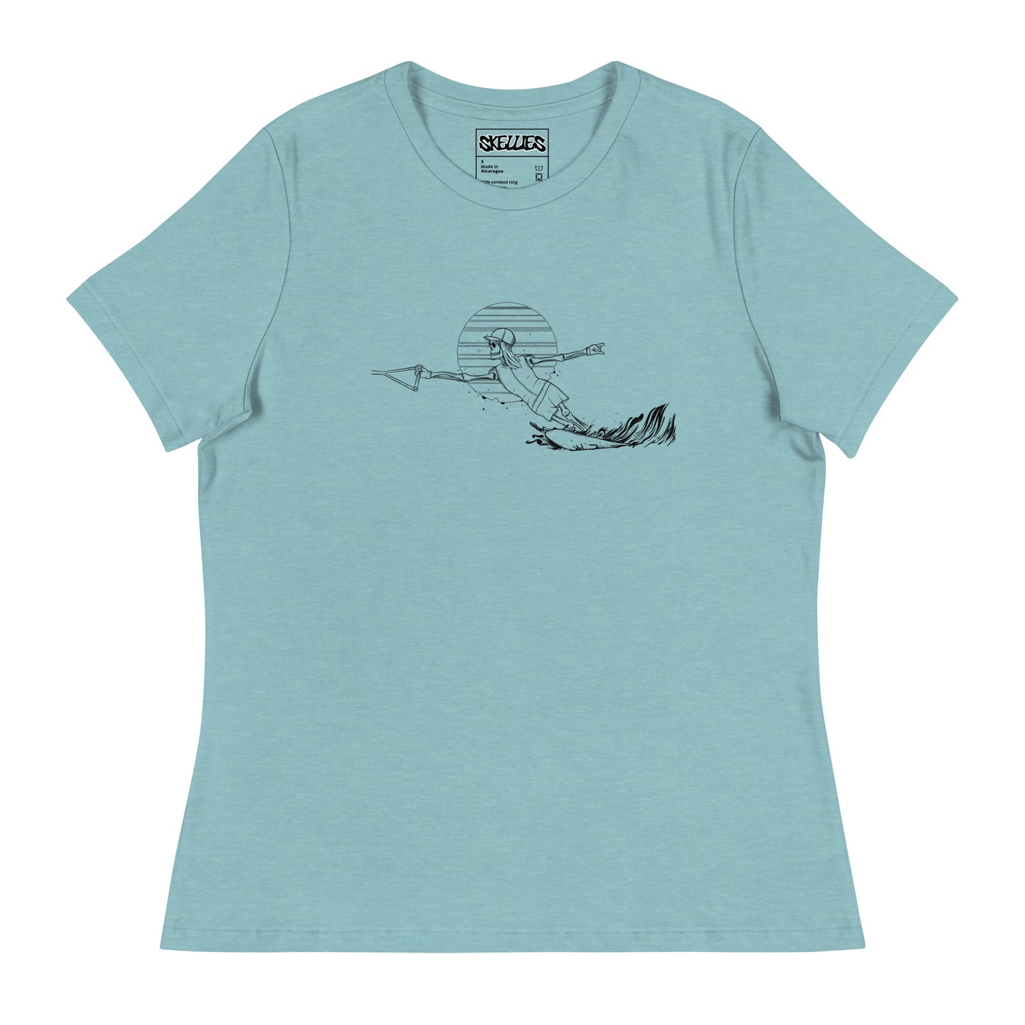 Slalom Cut Line Women's T