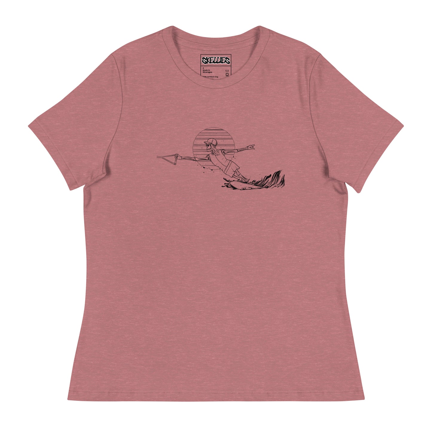 Slalom Cut Line Women's T
