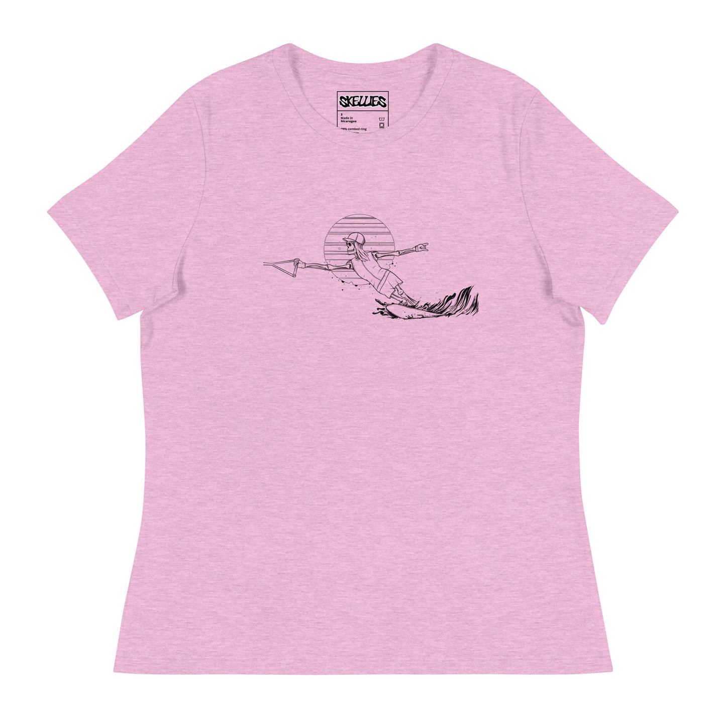 Slalom Cut Line Women's T
