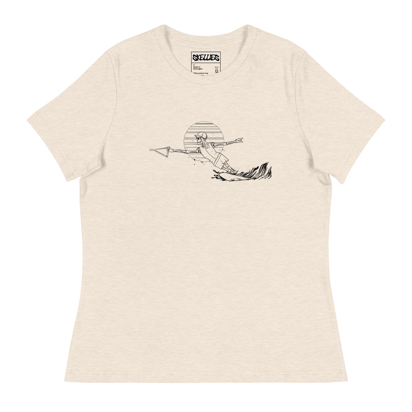 Slalom Cut Line Women's T