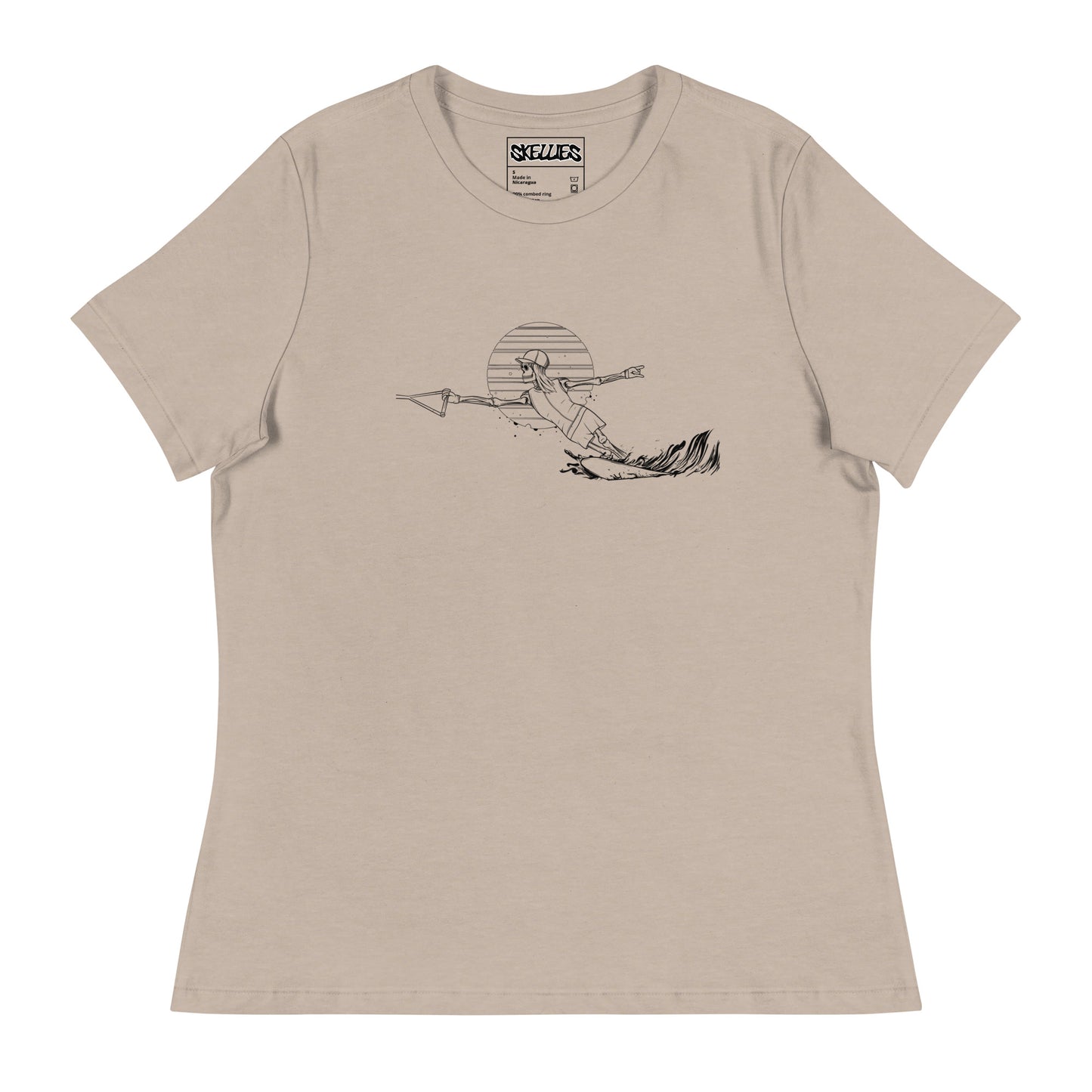 Slalom Cut Line Women's T