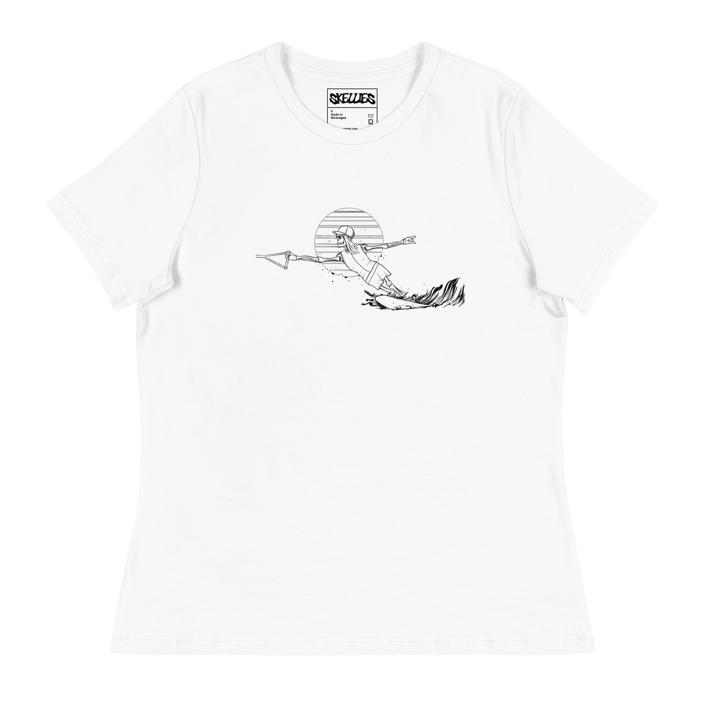 Slalom Cut Line Women's T