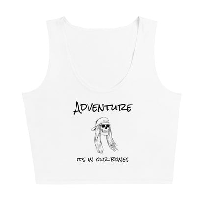 Adventure Skull Crop Top