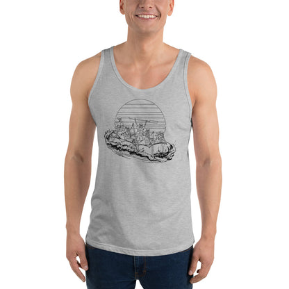 Rafting Line Men's Tank