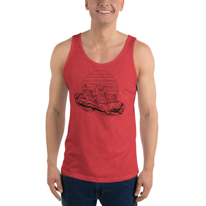 Rafting Line Men's Tank