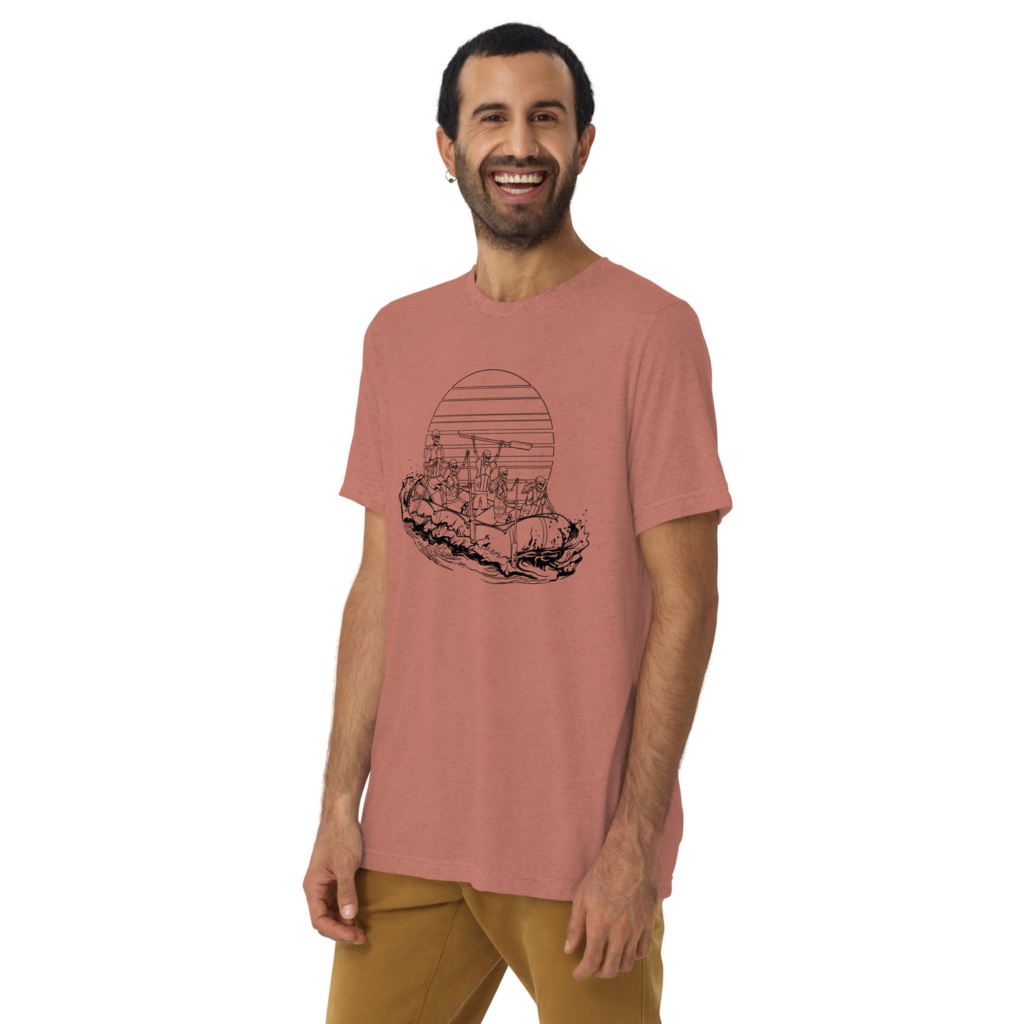 Rafting Line Men's Tri-Blend T