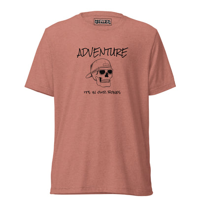 Adventure Skull Men's Tri-Blend T