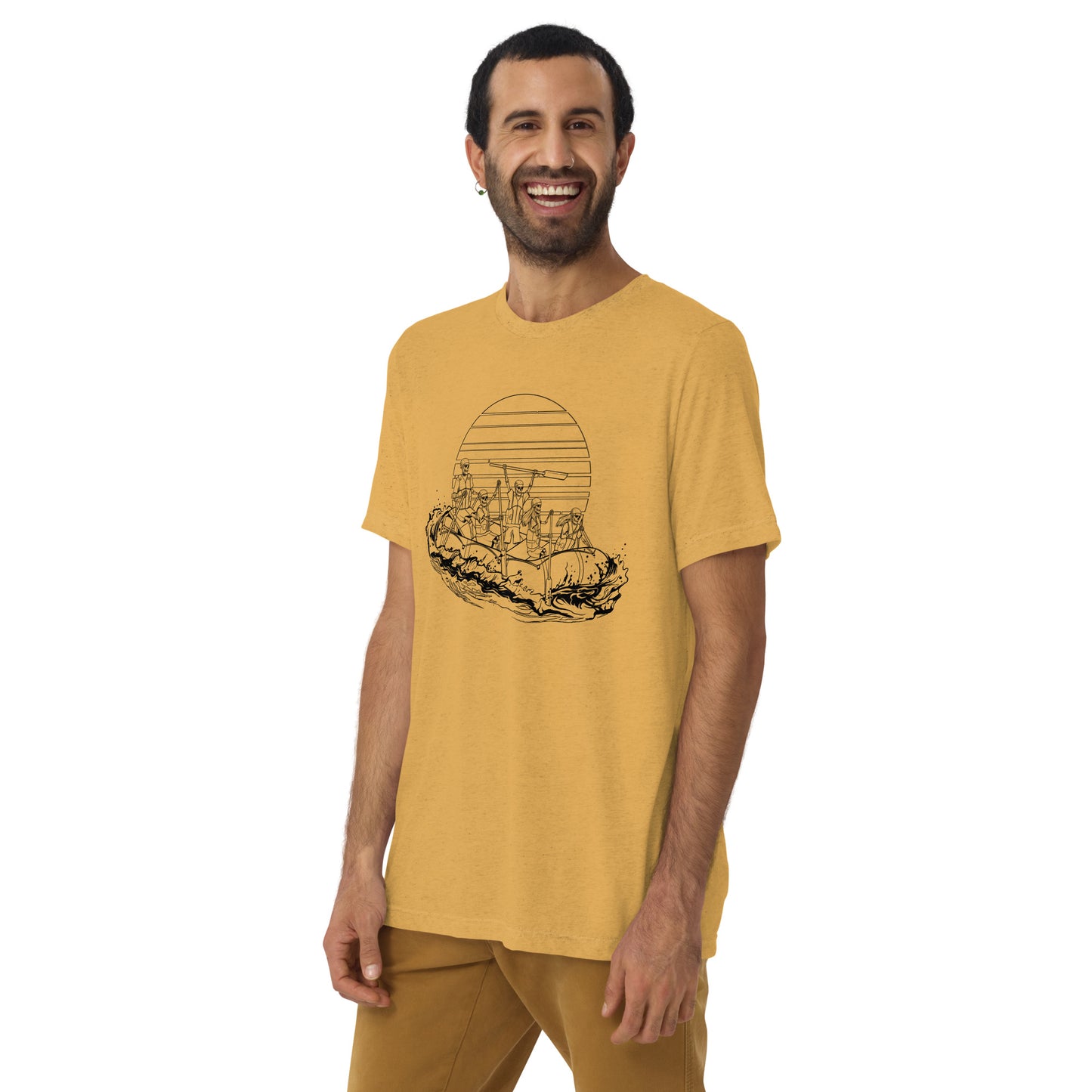 Rafting Line Men's Tri-Blend T