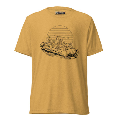 Rafting Line Men's Tri-Blend T