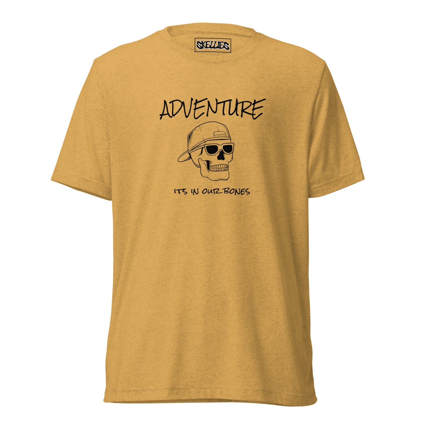 Adventure Skull Men's Tri-Blend T