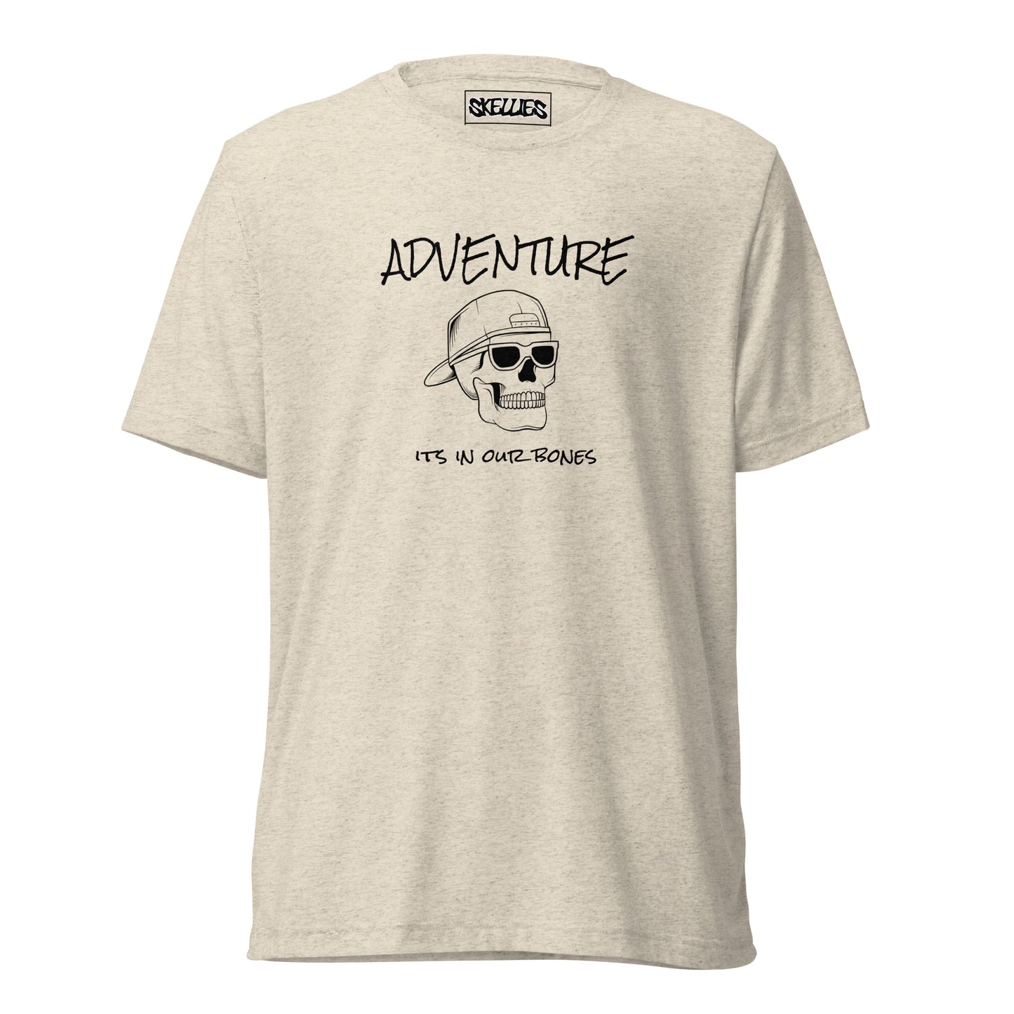 Adventure Skull Men's Tri-Blend T