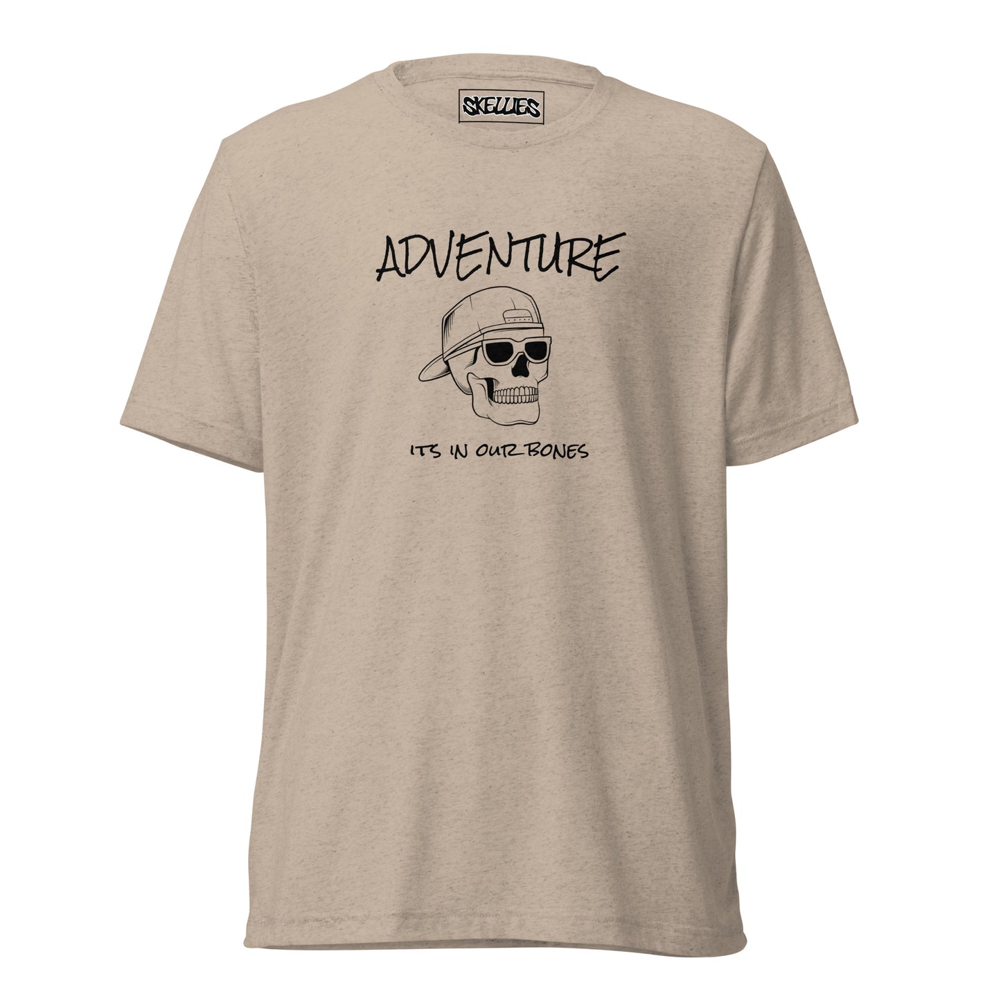 Adventure Skull Men's Tri-Blend T