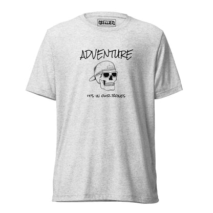 Adventure Skull Men's Tri-Blend T