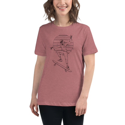 Skateboard Line Women's T