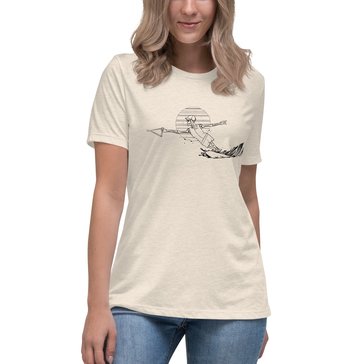 Slalom Cut Line  Women's T